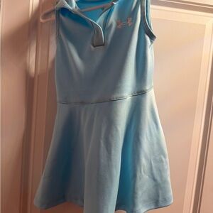 Under Armour Light Blue Sleeveless Tennis Dress